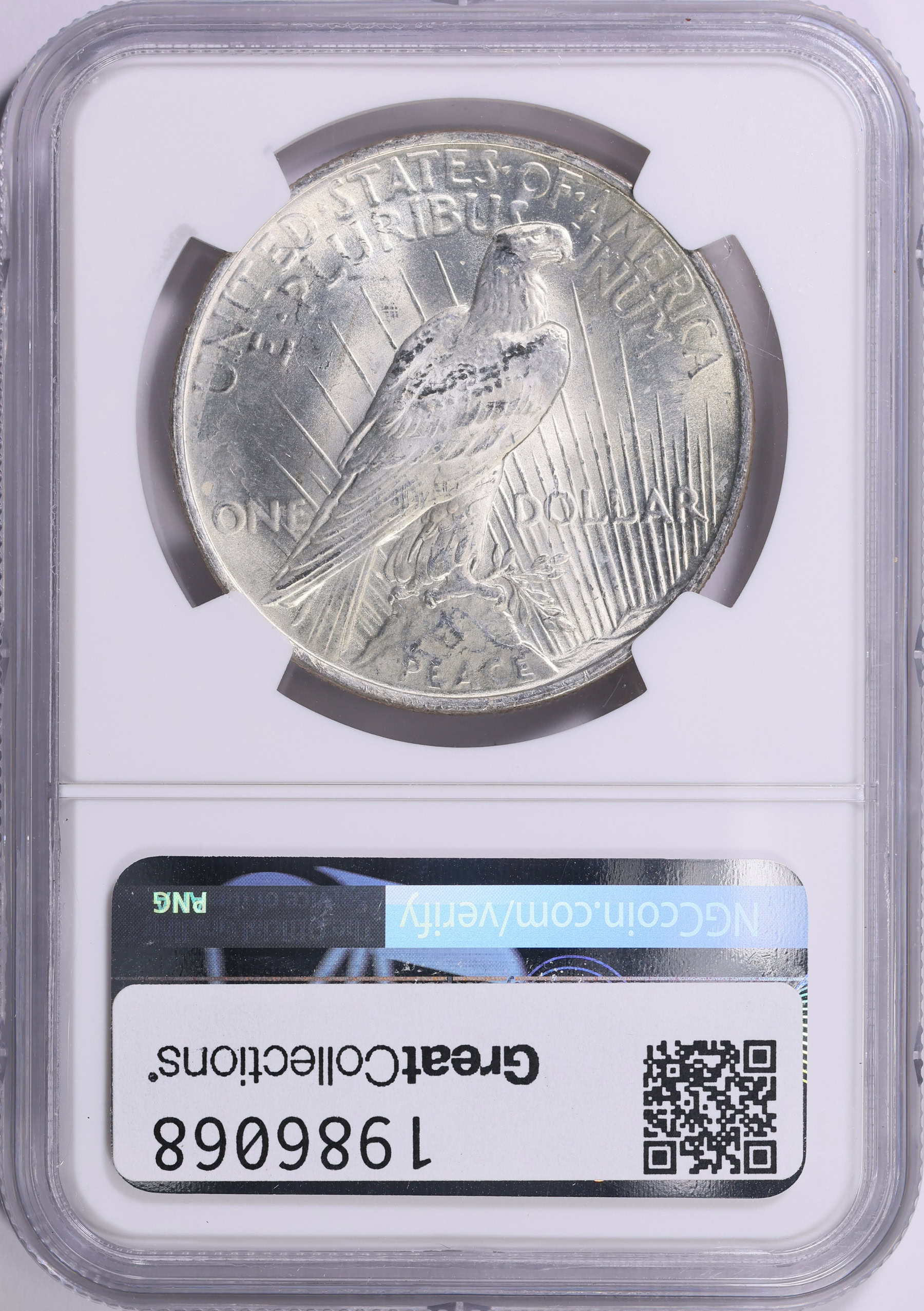 1923 Peace Silver Dollar NGC MS-64 (Item 1986068