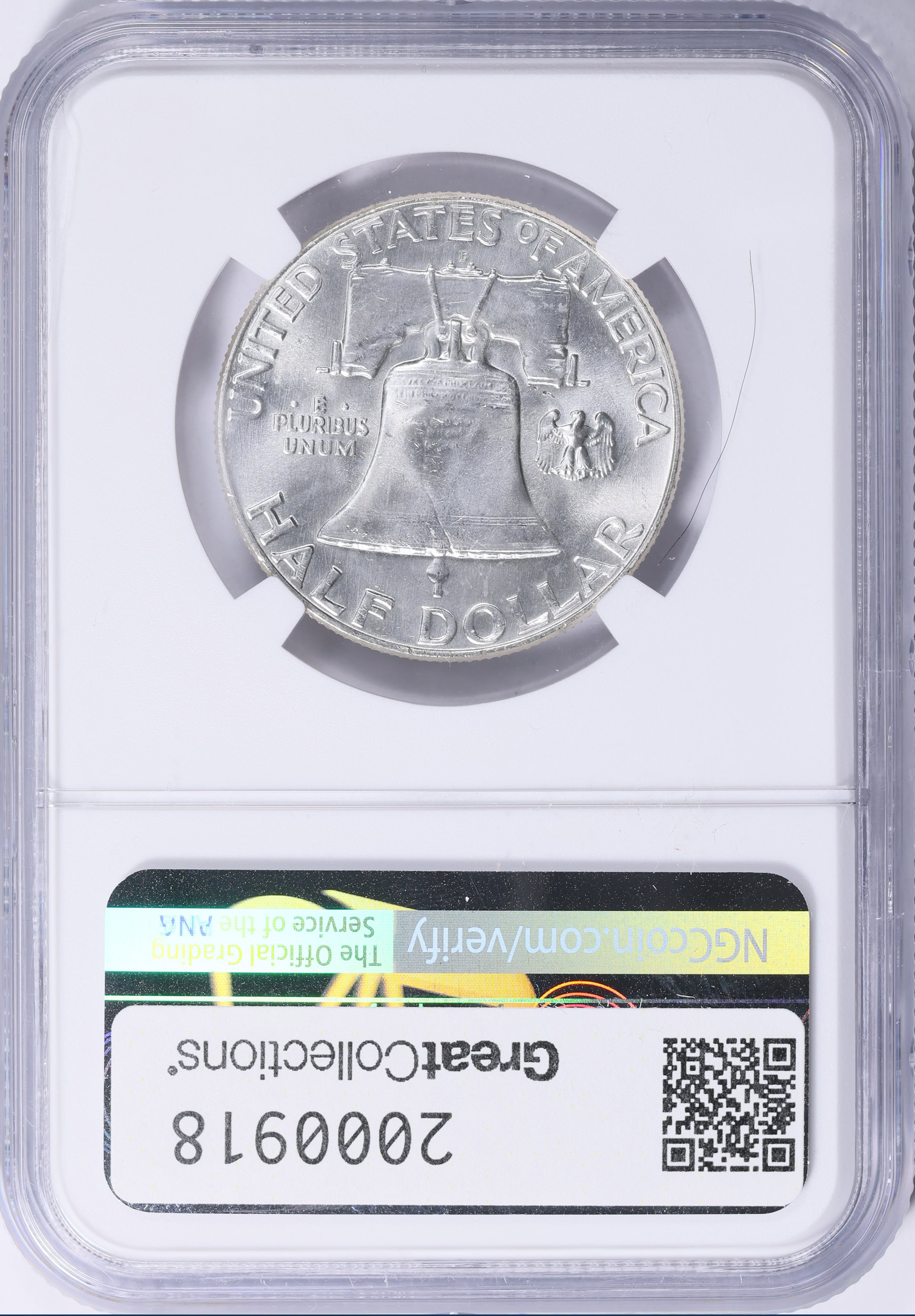 1961-D Franklin Half Dollar NGC MS-65 FBL (Item 2000918