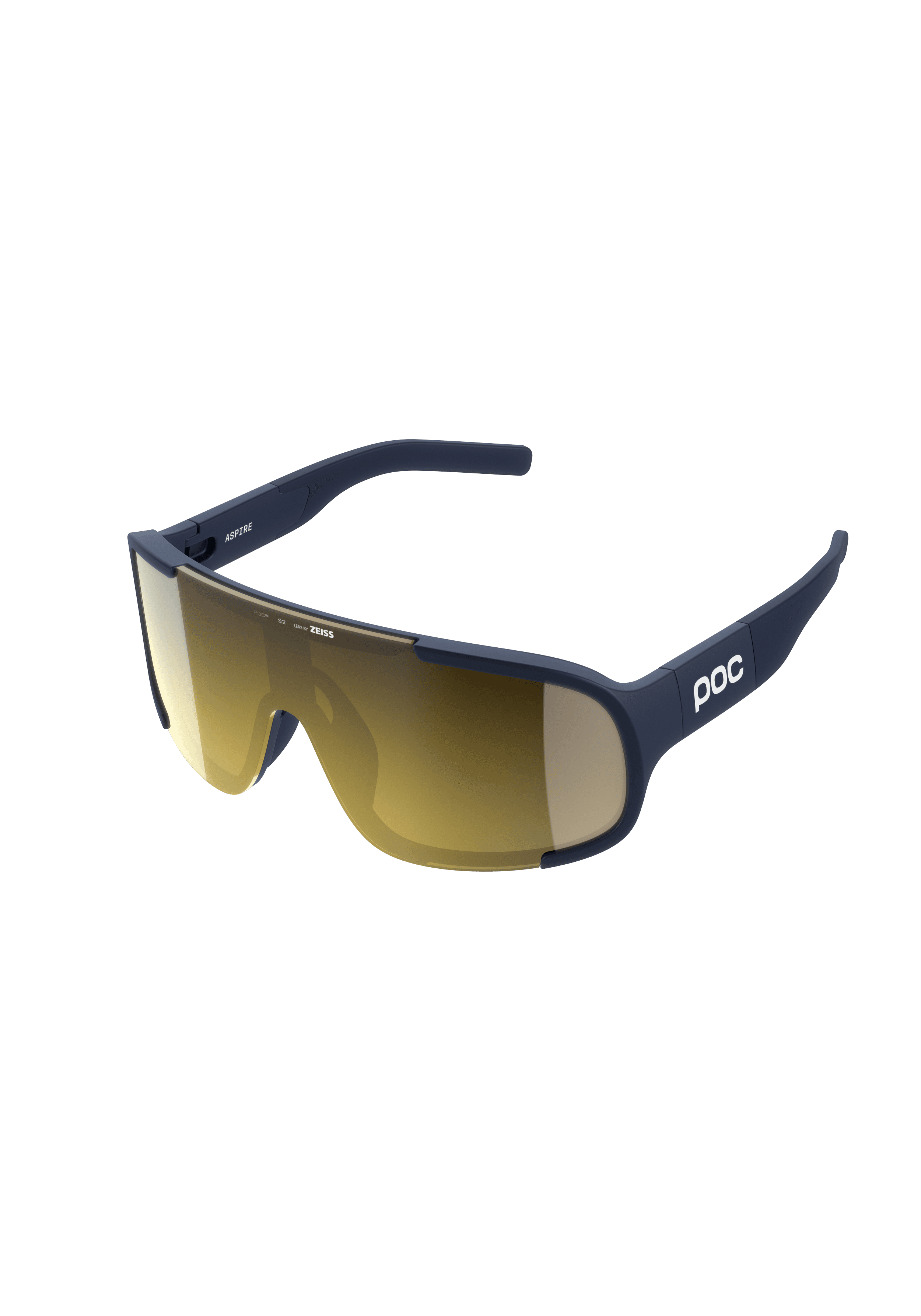Aspire Bike Sunglasses in Apatite Navy | Cycling Eyewear | POC (US)
