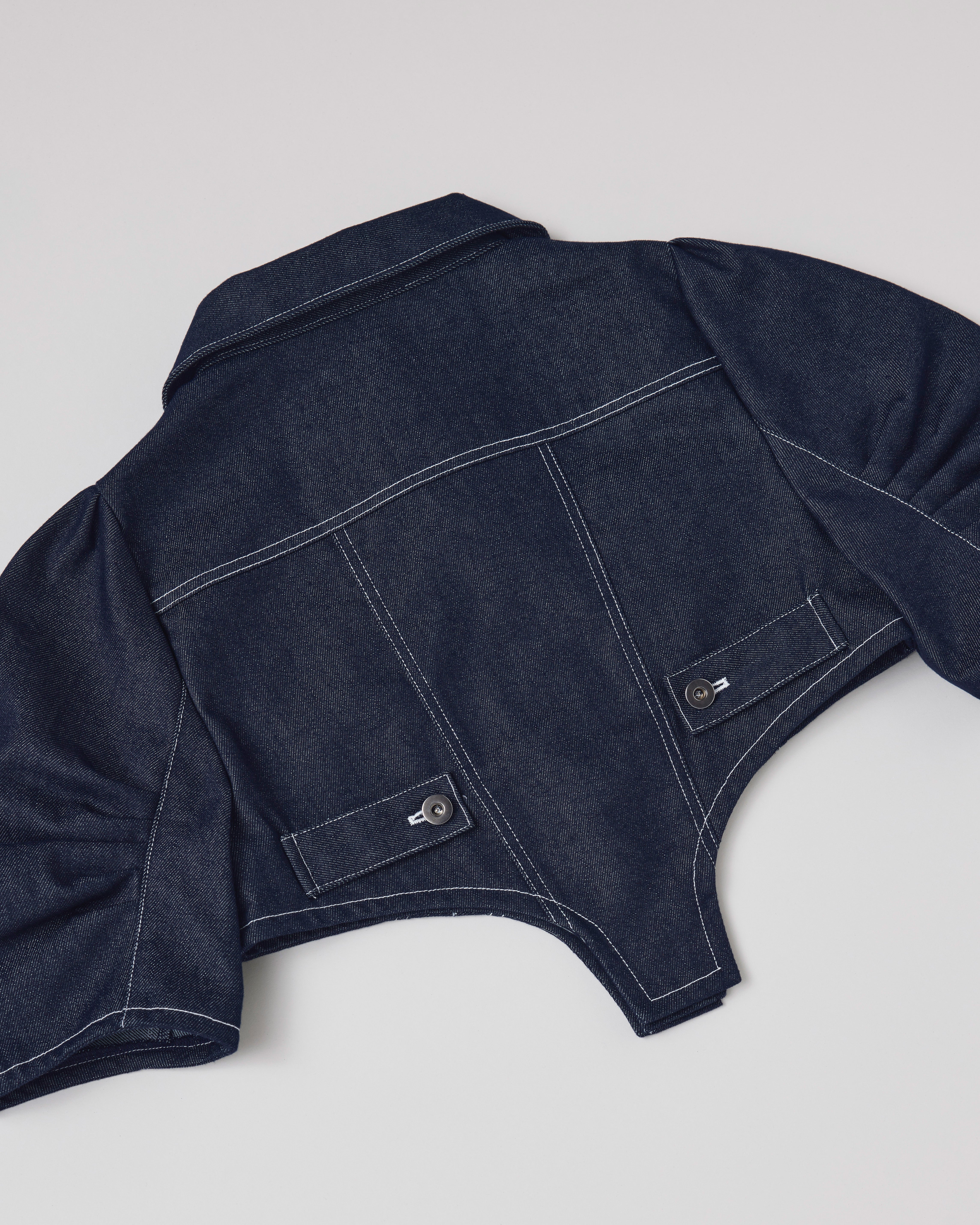 Cutline denim jacket