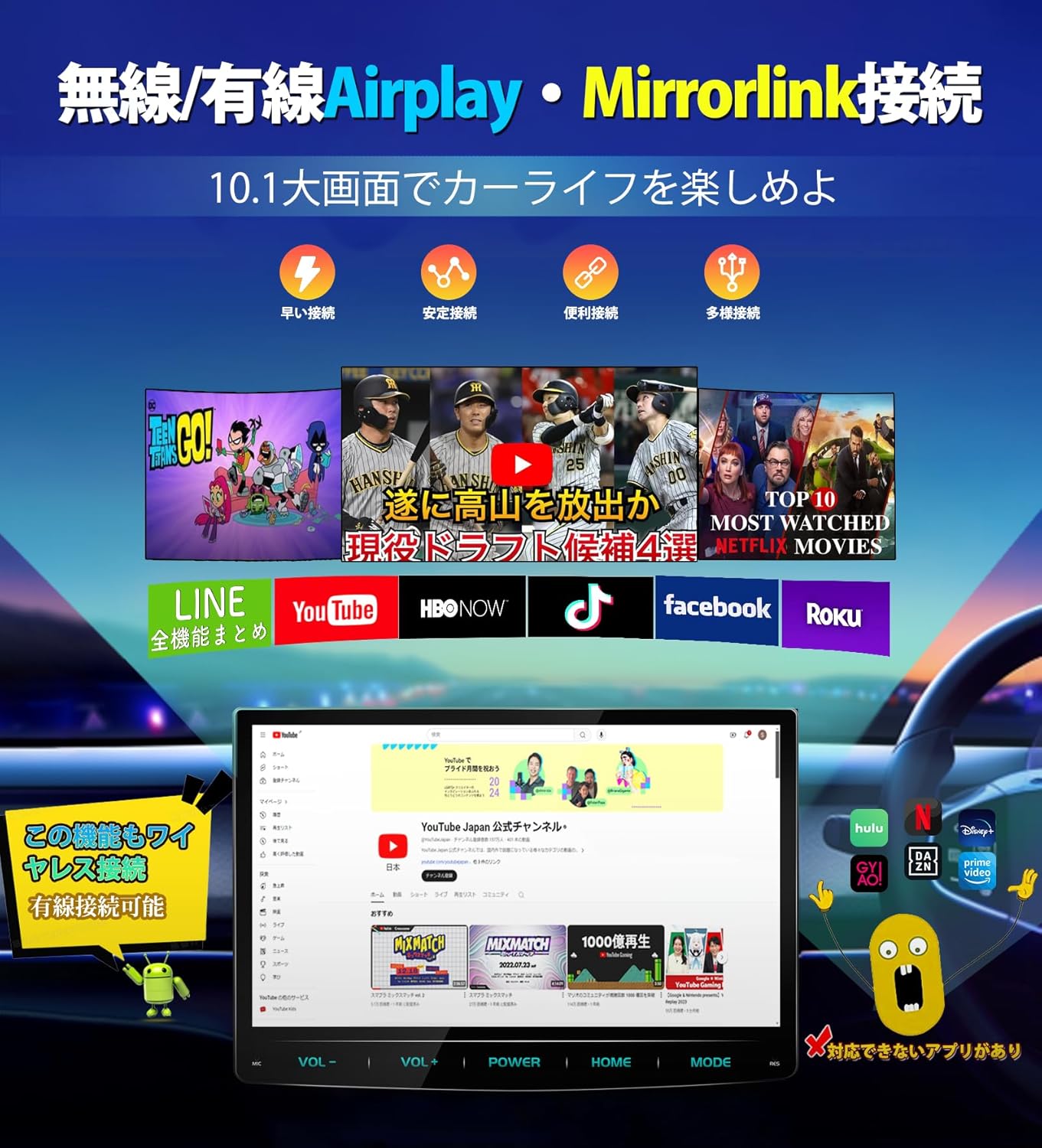 PRA105 カーオーディオ DVDプレイヤー付き – PORMIDO