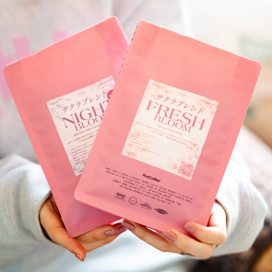 デカフェ サクラブレンド 2026 - ナイトブルーム | PostCoffee(ポスト