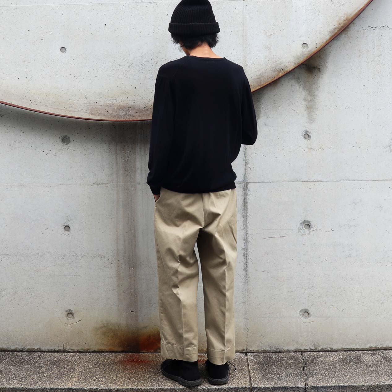 POST JUNK / 60's U.S. ARMY クロップド チノトラウザーズ [W30]