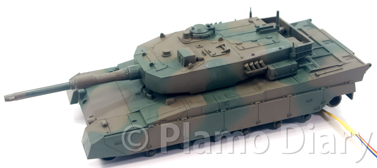 プラモ日記 » 90式戦車(リモコン) その3 迷彩塗装