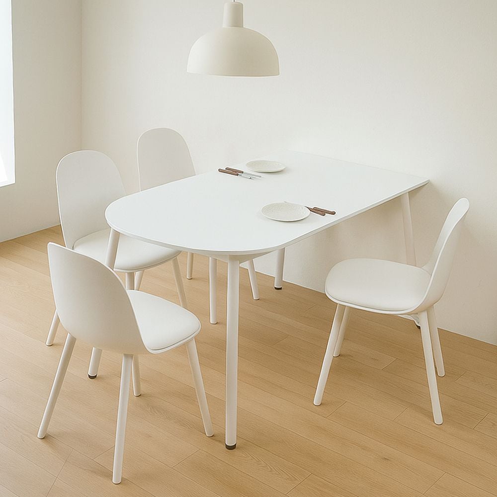 dodot(ドゥドット) ダイニングテーブル 韓国インテリア、半楕円