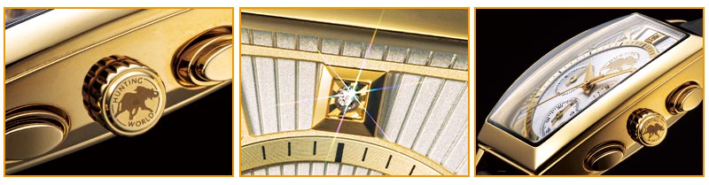 ハンティング・ワールド サファリ・クラシック 高級クロノグラフ