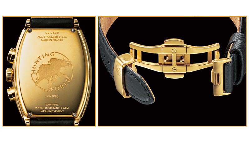 ハンティング・ワールド サファリ・クラシック 高級クロノグラフ