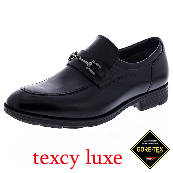 アシックス商事 テクシーリュクス ゴアテックス 本革ビジネスシューズ