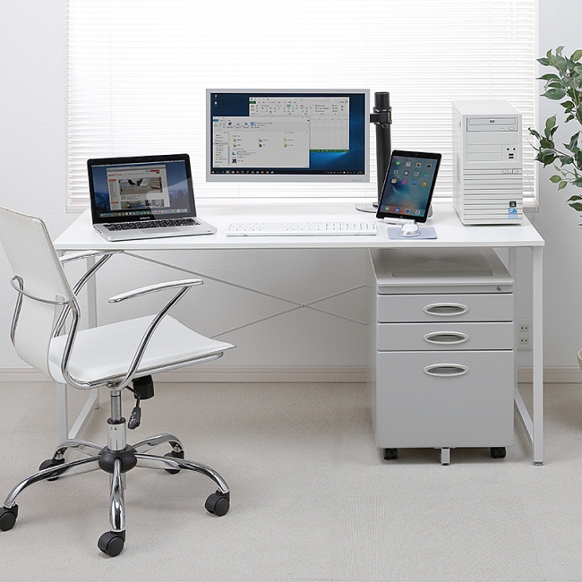 シンプルだからシーンを選ばない！7サイズ展開の万能ワークデスクを6月