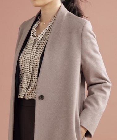 オンでもオフでも使いやすい！人気のニュアンスカラーコートを2.5倍に