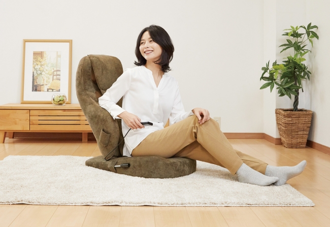 座椅子”×“マッサージ器” ドクターエアが提案する新発想の座椅子
