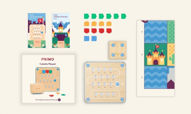プログラミング脳を3歳から育てる知育玩具「プリモトイズ キュベット