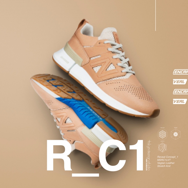 TOKYO DESIGN STUDIO New Balance 第2弾「R_C1」レザーバージョン
