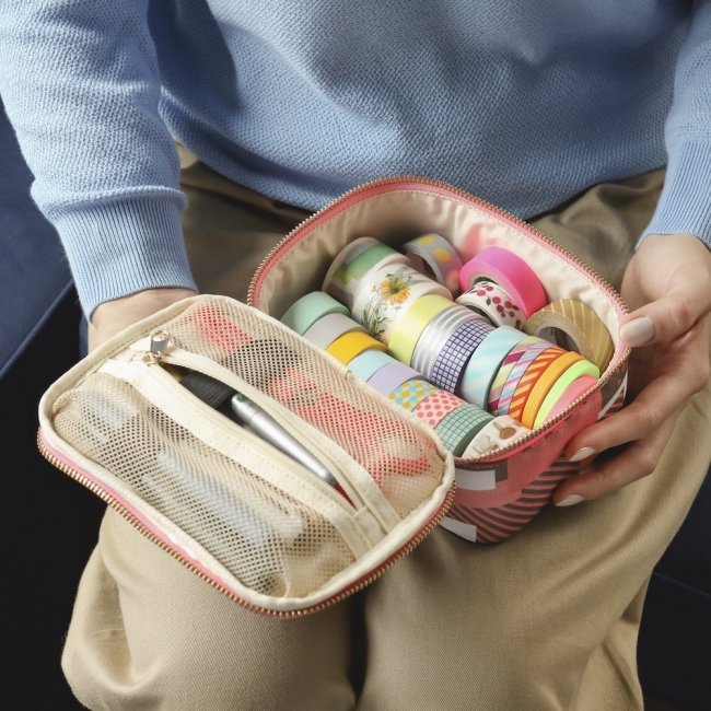 ひきだしの中身をそのまま持ち歩ける、ほぼ日「ひきだしポーチ