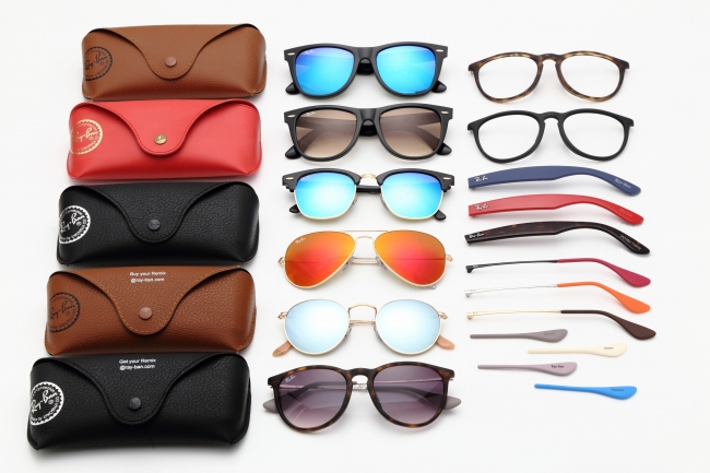 RAY-BAN REMIX サングラスのカスタマイズサービスを開始しました