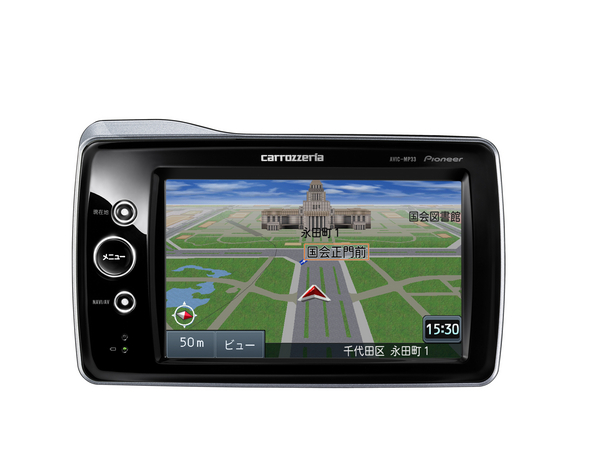 カロッツェリア ポータブルナビゲーション「AVIC-MP33Ⅱ」を新発売