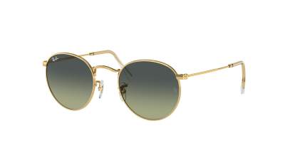 Sunglasses Ray-Ban Round Metal Gold RB3447 001 47-21 Small in stock