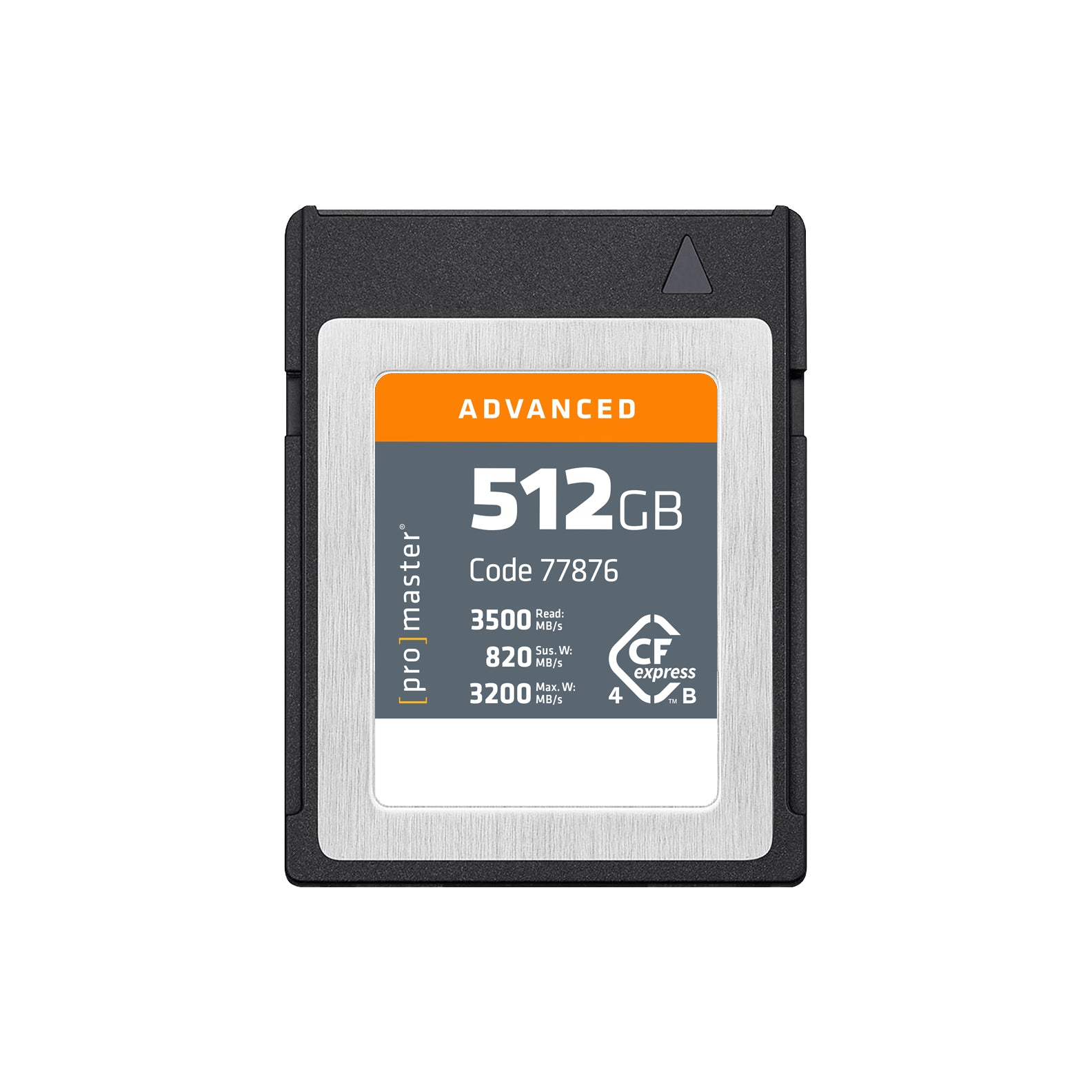 CFexpress 4.0 Type B 512GB Advanced Memory Card – ProMaster