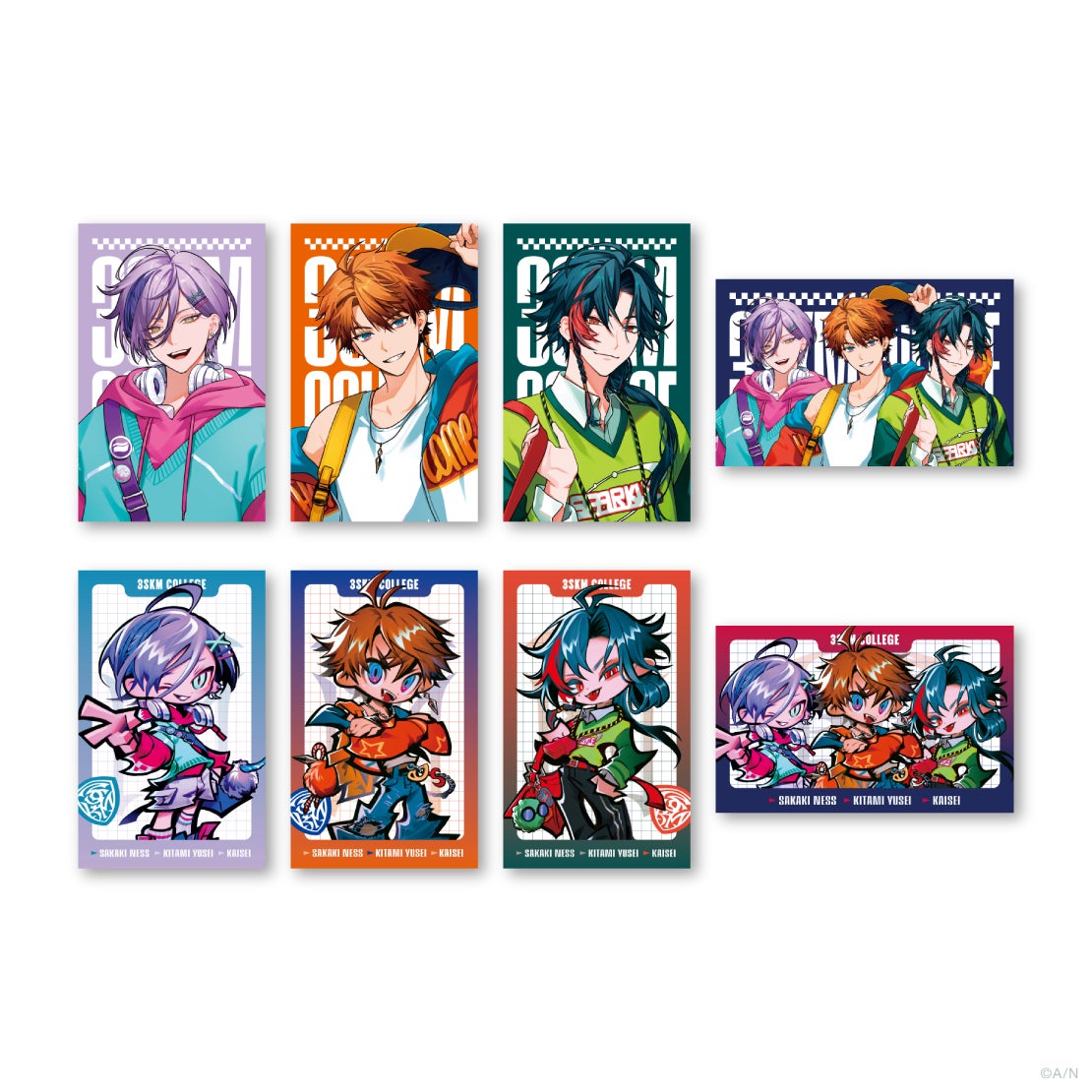 にじさんじから「3SKM College」グッズが登場！2025年7月10日(木)18時