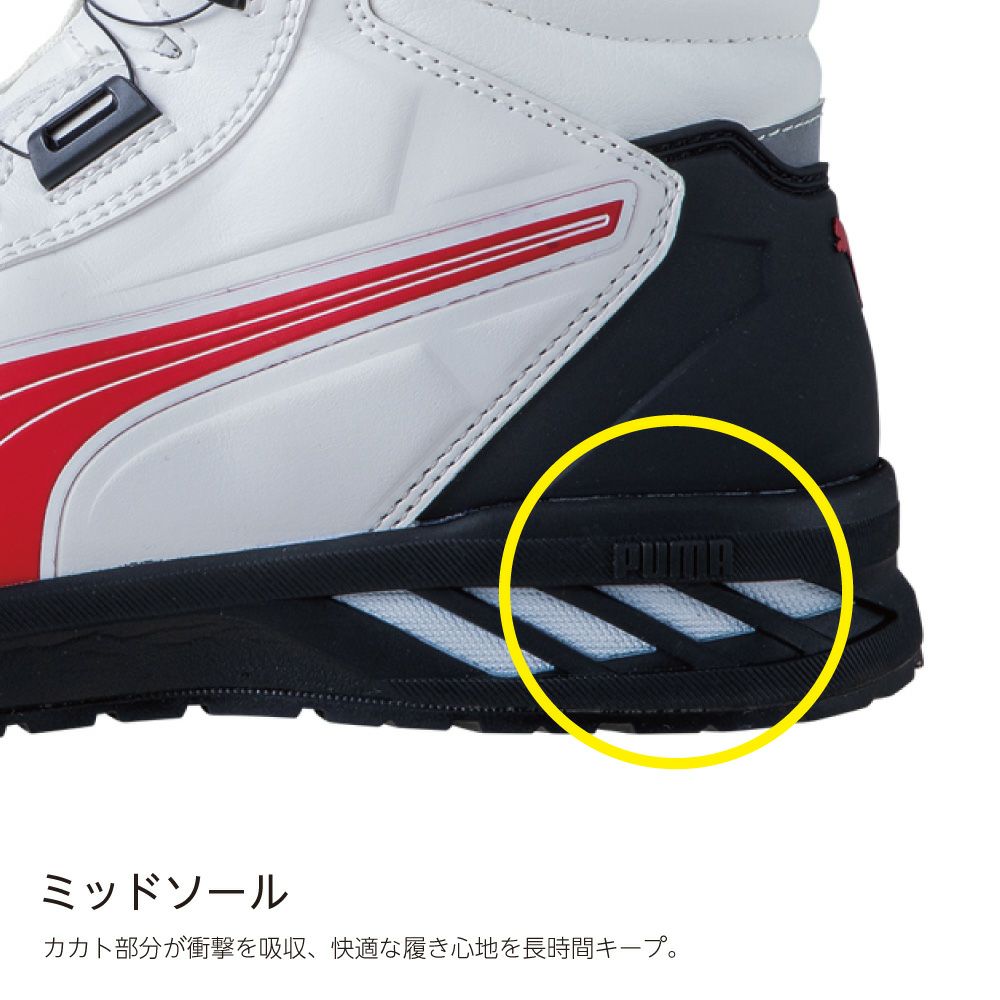 ライダー2.0 ホワイト＆レッド ディスク ミッド（ジャパン