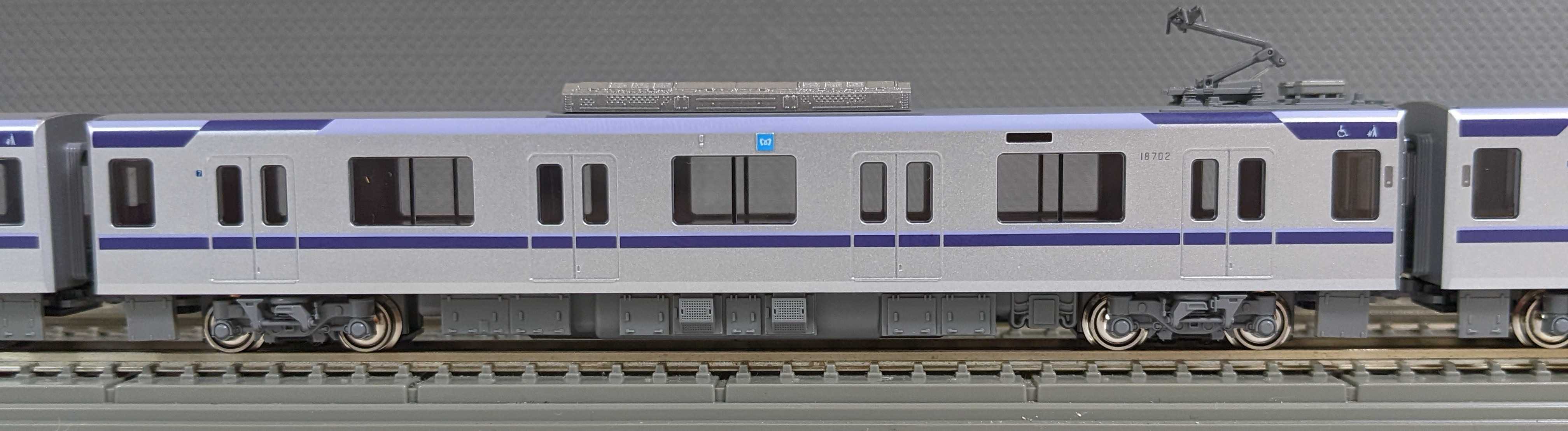 🔴入線 kato 10-1760/1761 東京メトロ 半蔵門線 18000系 - 竹ノ塚総合