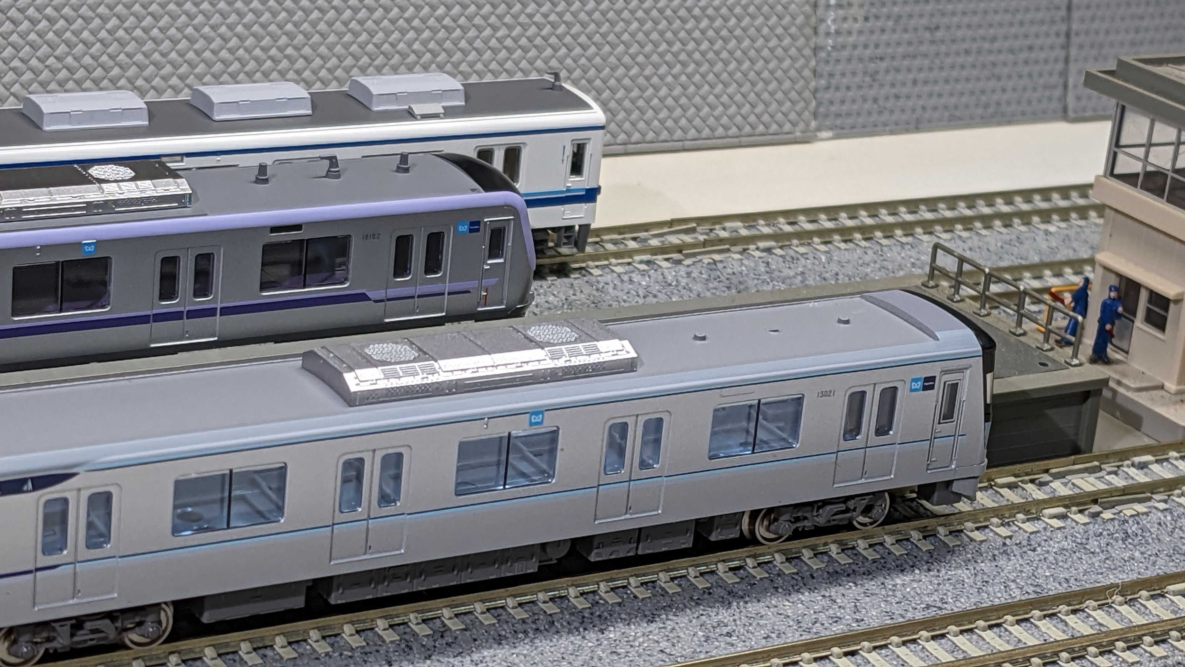 🔴入線 kato 10-1760/1761 東京メトロ 半蔵門線 18000系 - 竹ノ塚総合