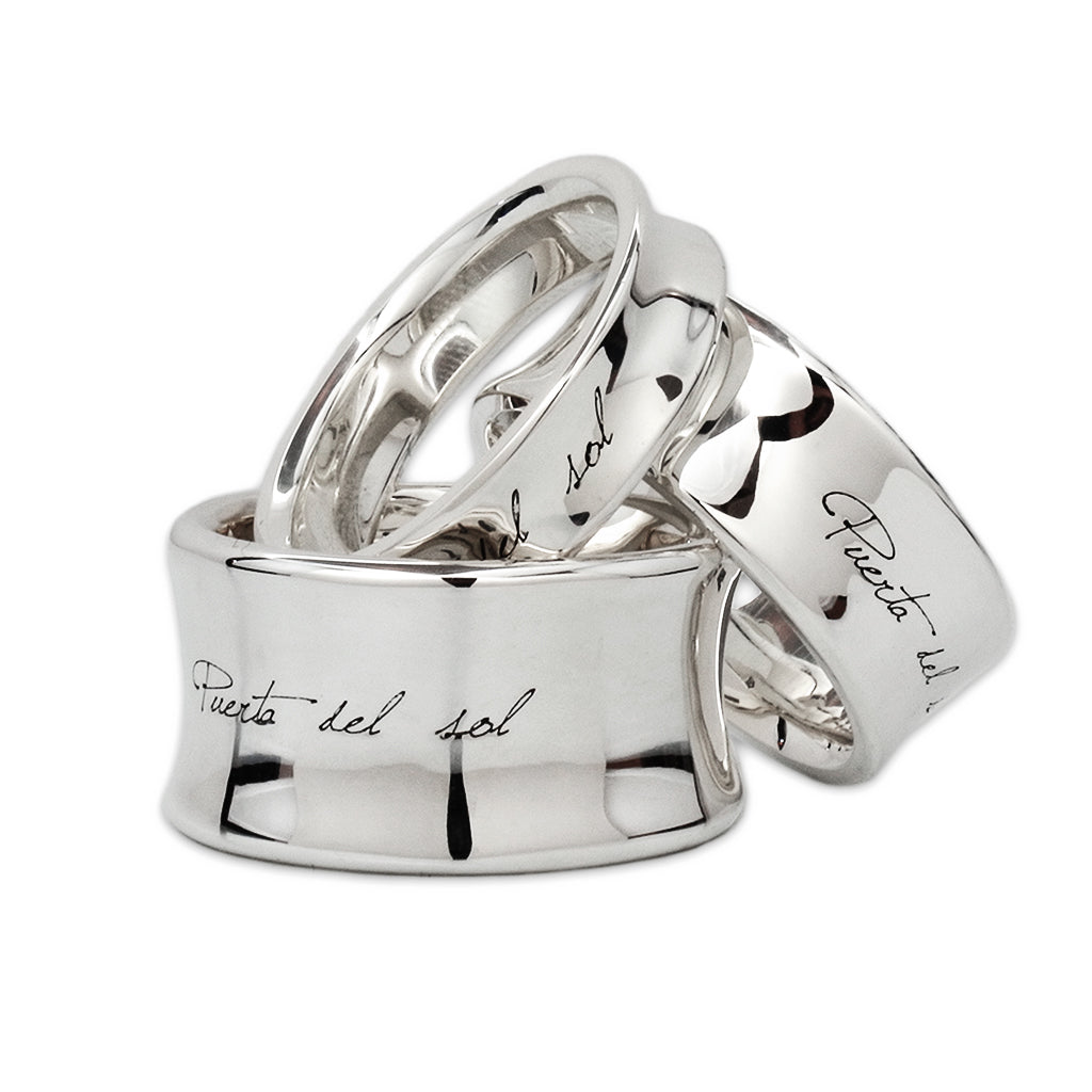 プエルタデルソル ブレスレット リングセットSV950 チタン