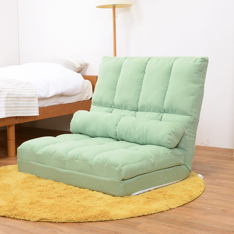 ハイバック 3WAYソファベッド 1.5人掛け [幅90] 14段階リクライニング