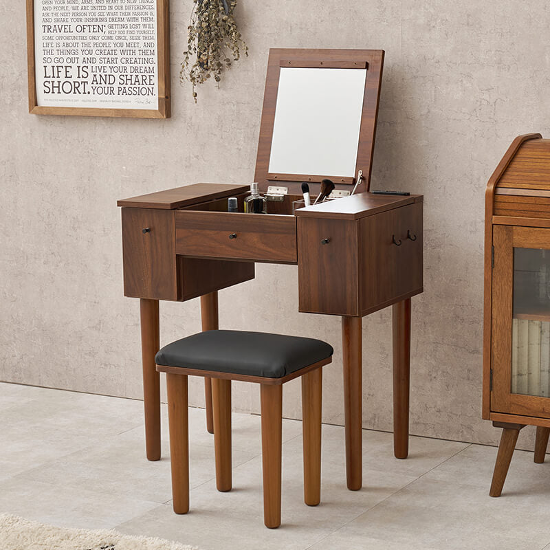 ドレッサーデスク [幅67][ライトあり/ライトなし] More | おしゃれな