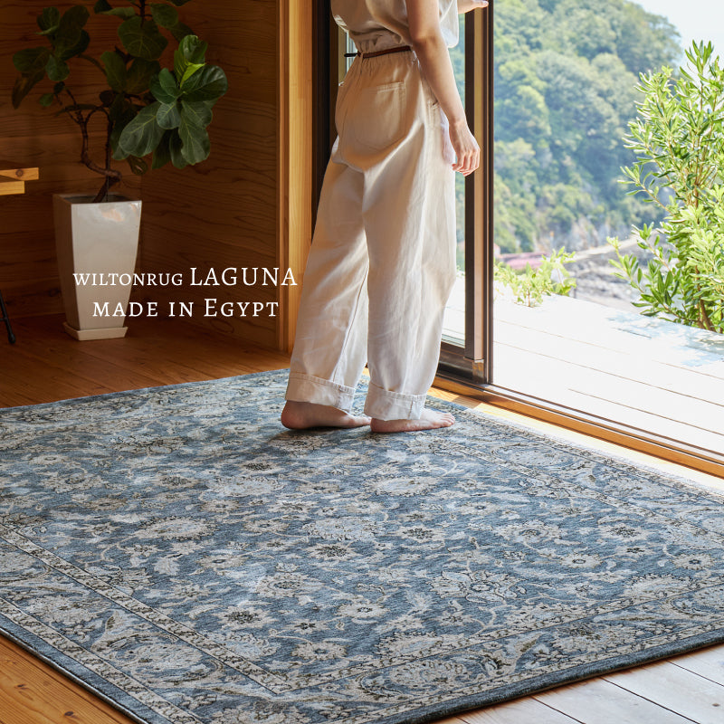 ✦エジプシャンラグ✦ 193cm×184cm 壁画ラグ 古代エジプト 大判ラグ