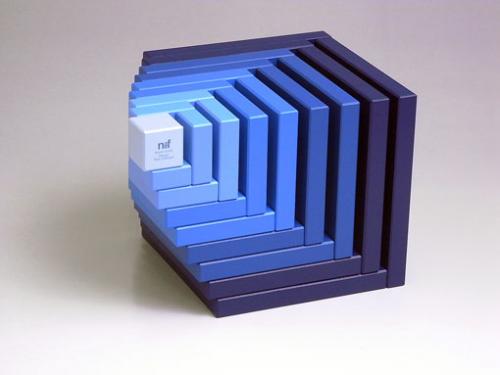 木のおもちゃ カルテット / ネフ社 セラ【青】｜スイス・naef社 積み木