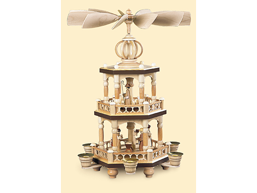 木のおもちゃ カルテット / ピラミッド(キャンドルスタンド)「聖書物語