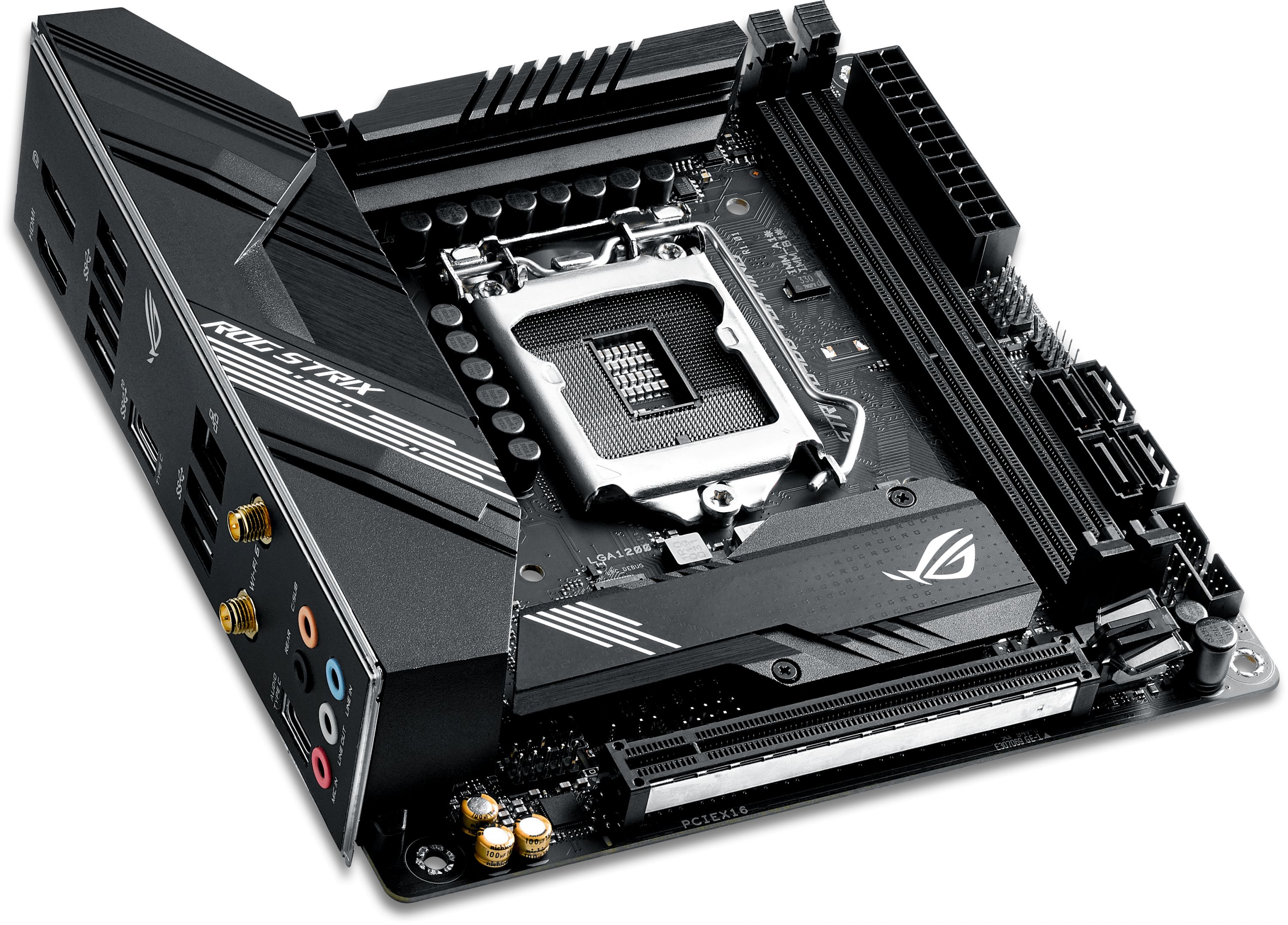 ROG STRIX B460-I Gaming LGA1200 ITX Motherboard