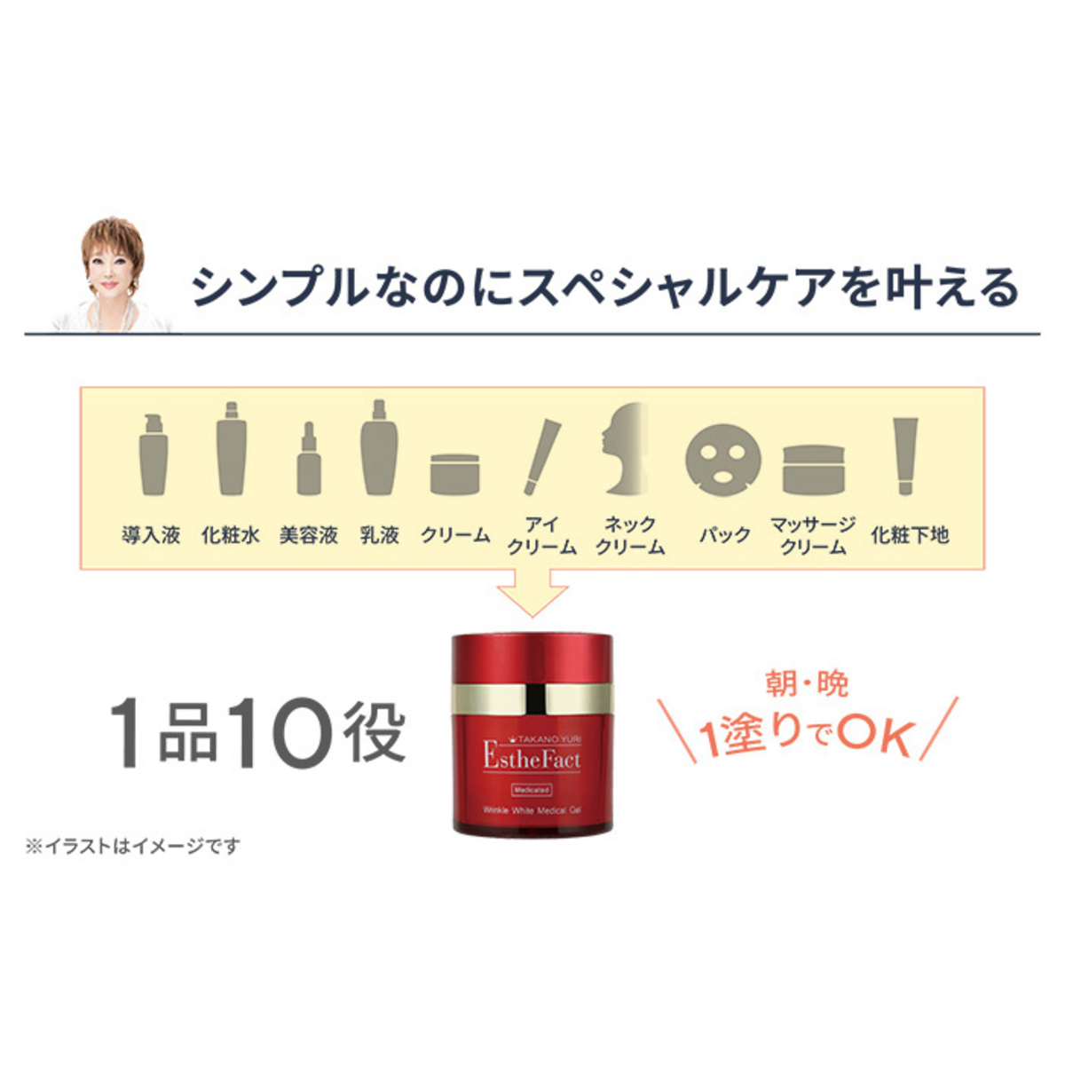 たかの友梨EFリンクルホワイトメディカルジェル2個セット たかの友梨