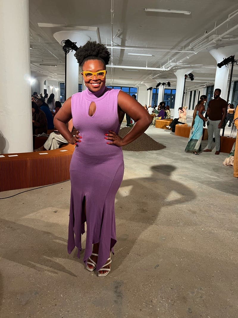 Keyhole Handkerchief Hem Dress by Thebe Magugu | Rent the Runway