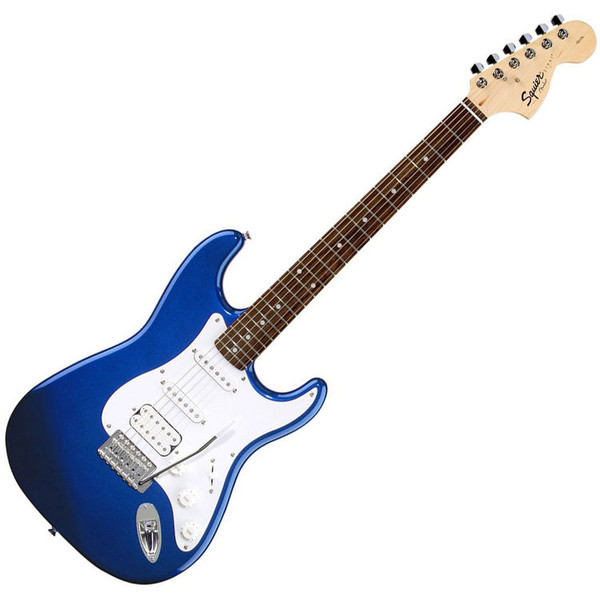 DISC Squier by Fender Affinity Fat Stratocaster HSS, Metallic Blue