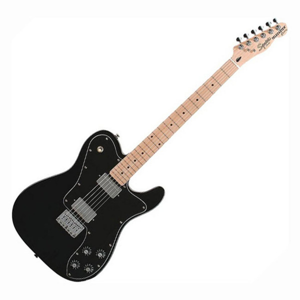 Squier By Fender Telecaster Custom, MN, Black - Nearly New at