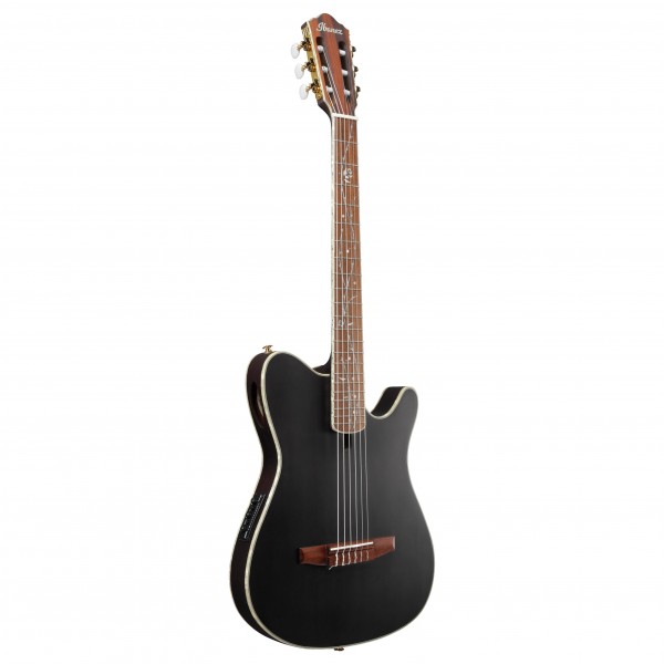 Ibanez TOD10N Tim Henson Signature Electro Nylon, Black at Gear4music
