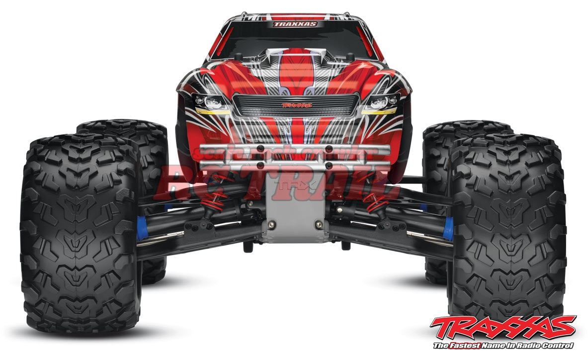 トラクサス T-Maxx 3.3 レッド 4WD RTR エンジンモンスタートラック