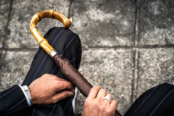 ブラックウォッチ 細巻き 長傘