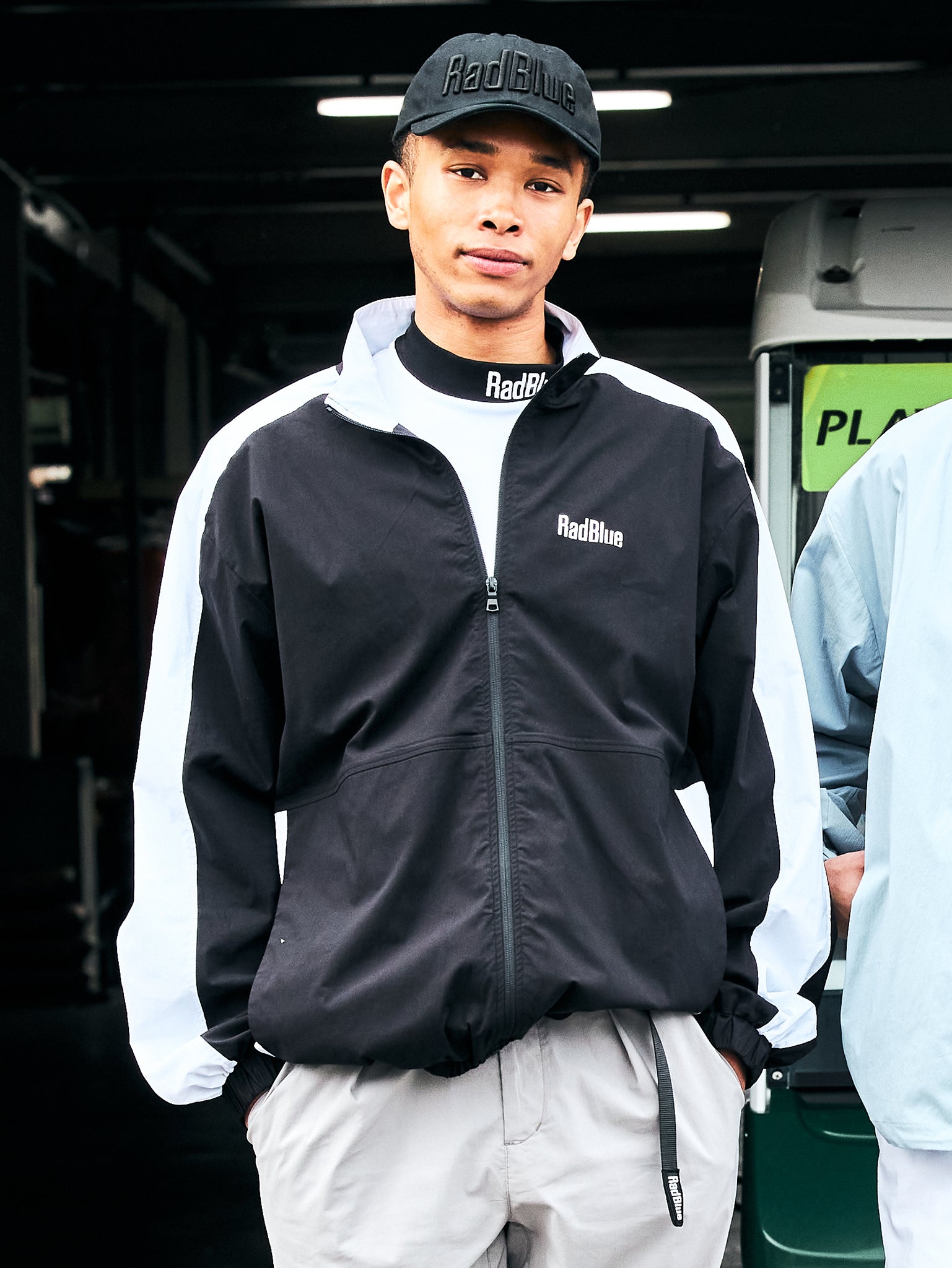 テックコットンナイロン ライントラックジャケット