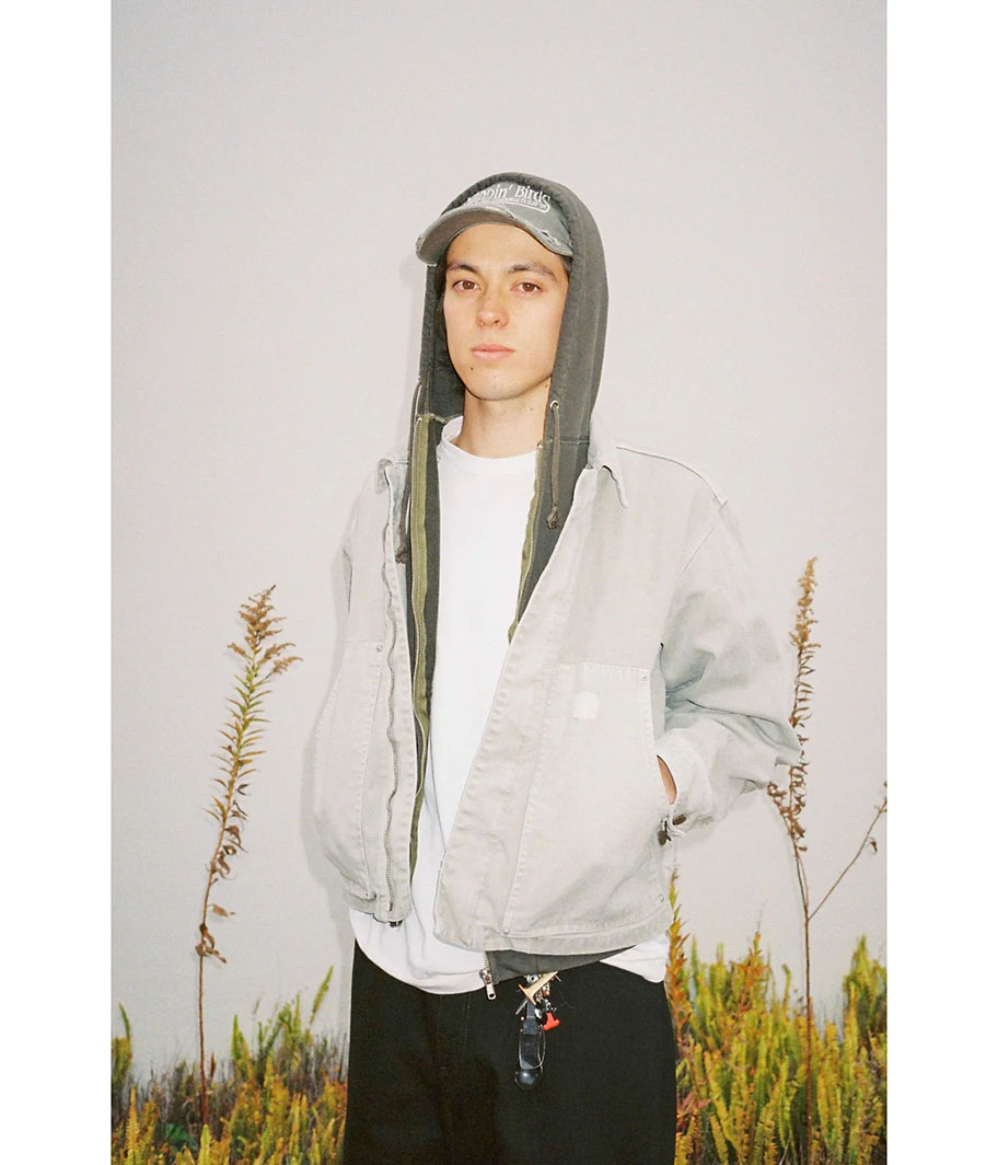 FIFTH 12oz Canvas Duck Traditional Jacket [STONE] - Fresh Service