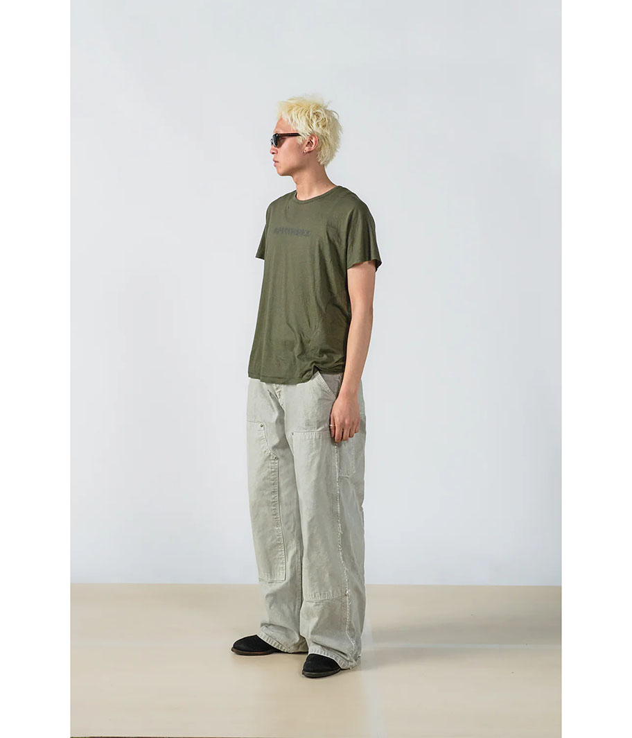 FIFTH Distressed Double Knee Pants [STONE] - Fresh Service