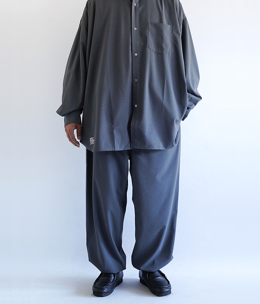 Fresh Service WOOLY CLOTH UTILITY OVER PANTS [GRAY] - Fresh