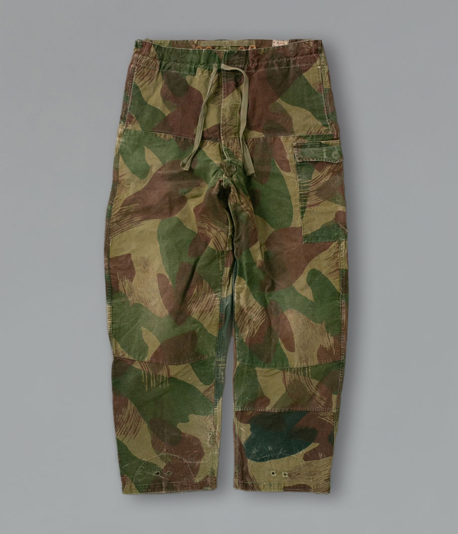 50's ベルギー軍 ブラッシュカモカーゴパンツ - Fresh Service