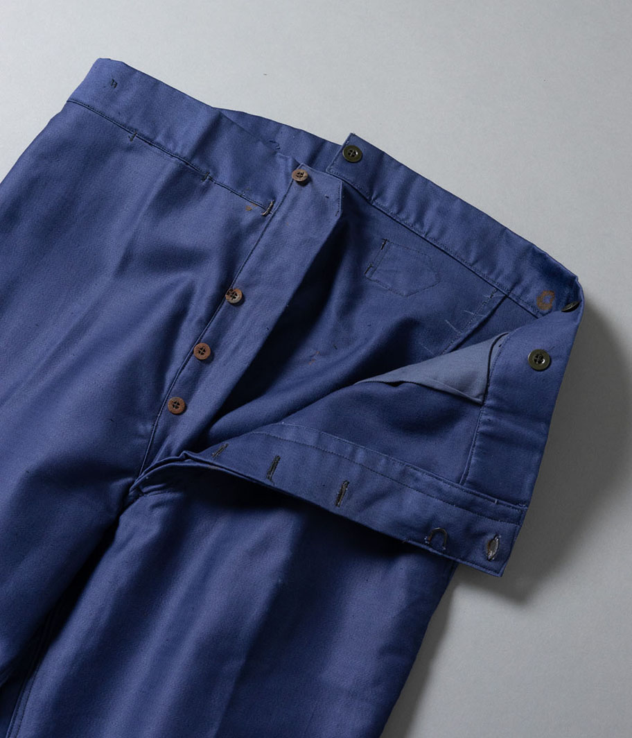 40's モールスキンフレンチワークパンツ [Dead Stock] - Fresh Service