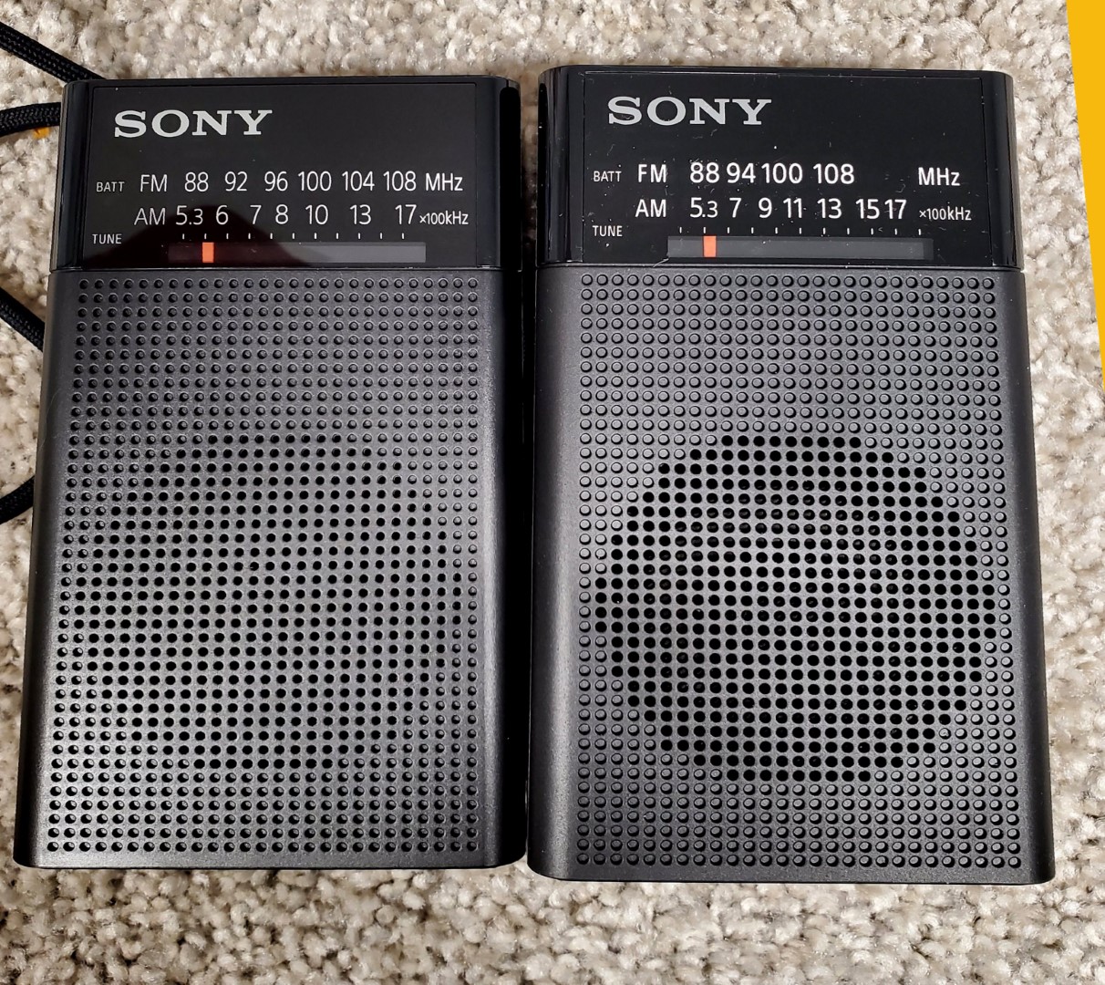 Sony ICF-P27 AM/FM Pocket Portable | radiojayallen