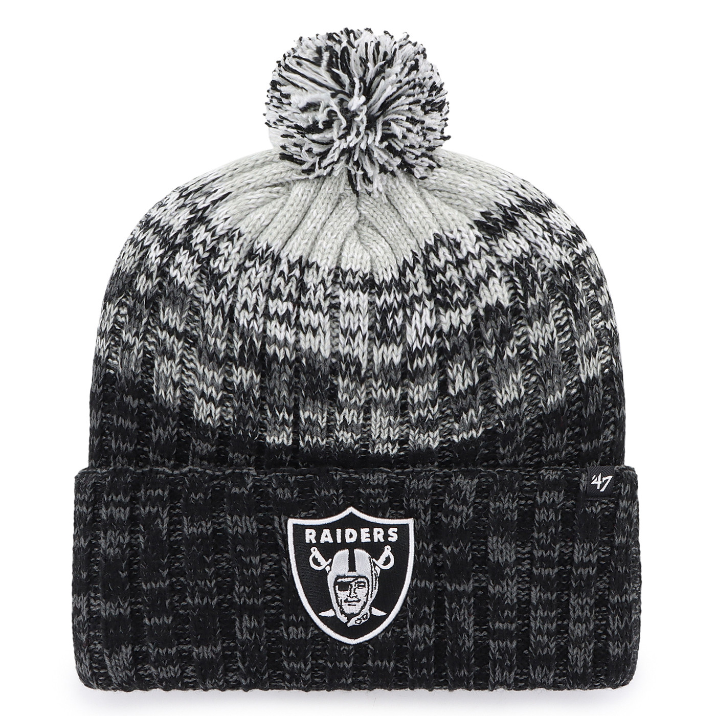47 RAIDERS CASCADE CUFF KNIT CAP