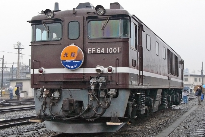 JR東日本 国鉄EF64形電気機関車 EF64 1001 尾久駅 鉄道フォト・写真 by