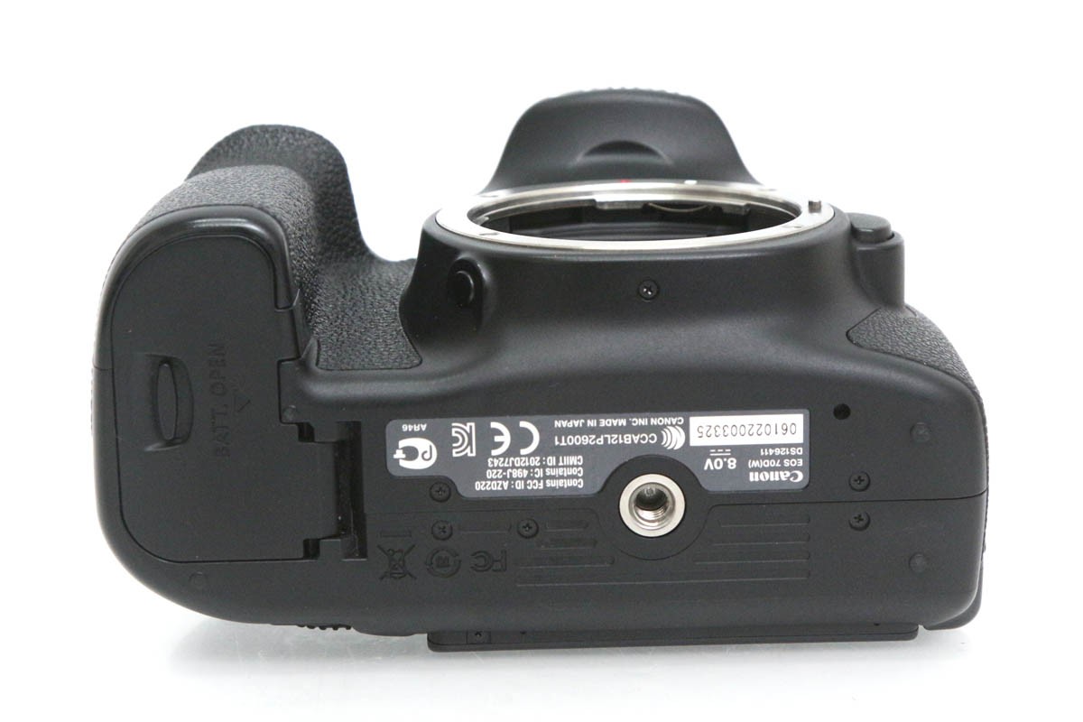 EOS 70D ボディ CA01-R1748-2P2B | キヤノン | デジタル一眼レフカメラ